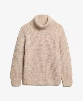 Водолазка Superdry Sweater, бежевый
