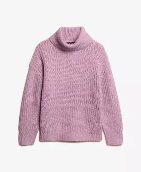 Водолазка Superdry Sweater, розовый