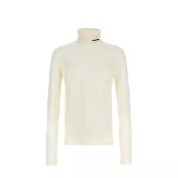 Водолазка-свитер Jil Sander, белый