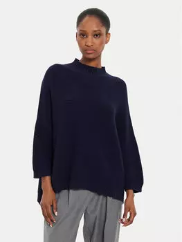 Водолазка свободного кроя Kontatto, синий