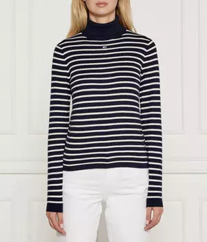 Водолазка Tommy Jeans Slim Fit, синий