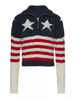 Водолазка Tommy Jeans Sweater, разноцветный