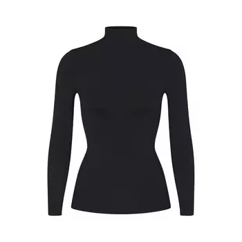 Водолазка топ SKIMS Soft Smoothing Seamless, цвет Onyx
