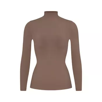 Водолазка топ SKIMS Soft Smoothing Seamless, цвет Truffle