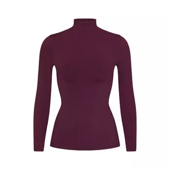 Водолазка топ SKIMS Soft Smoothing Seamless, цвет Deep Berry