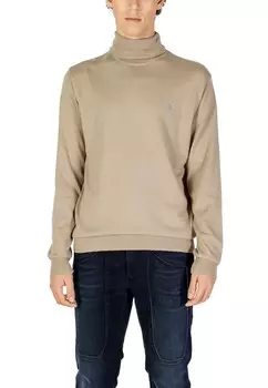 Водолазка U.S. Polo Assn. с высоким горлом, бежевый