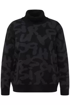 Водолазка Ulla Popken Sweater, черный