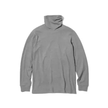 Водолазка Uniqlo Heattech Ultra Warm, серый