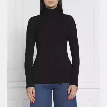 Водолазка узкого кроя Calvin Klein, черный