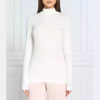 Водолазка узкого кроя Emporio Armani, белый
