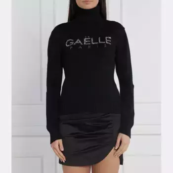 Водолазка узкого кроя Galle Paris, черный