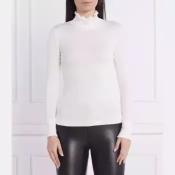 Водолазка узкого кроя Marc Cain, белый