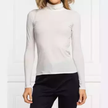 Водолазка узкого кроя Marc Cain, белый