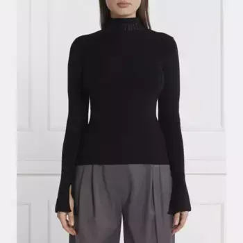 Водолазка узкого кроя Patrizia Pepe, черный