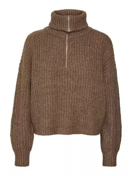 Водолазка VERO MODA Sweater, коричневый