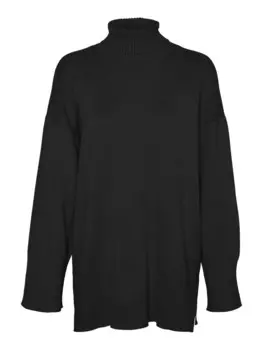Водолазка VERO MODA Sweater VMGold Needle, черный