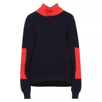 Водолазка Victoria Beckham, темно-синий/красный