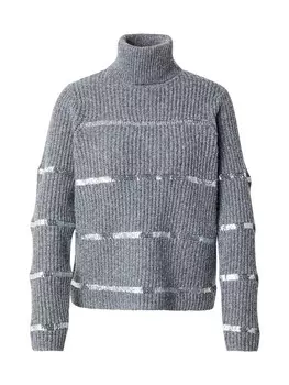 Водолазка VILA Sweater VISACHA, пятнистый серый