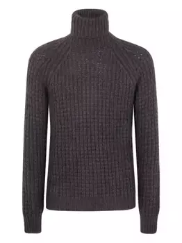 Водолазка в рубчик Nuur, коричневый