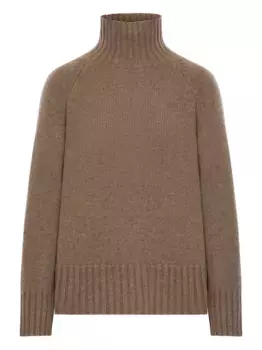 Водолазка в рубчик 'S Max Mara, коричневый