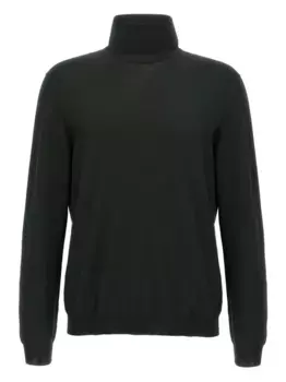 Водолазка Zanone, зеленый