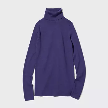 Водолазка женская Uniqlo, фукси