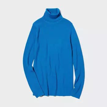 Водолазка женская Uniqlo, голубой