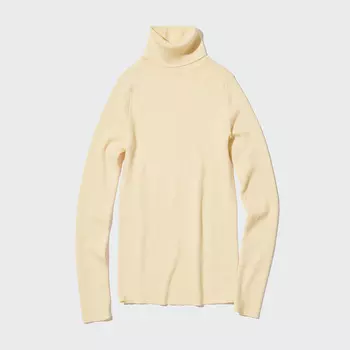 Водолазка женская Uniqlo, кремовый