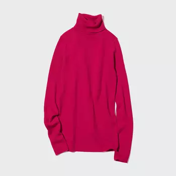 Водолазка женская Uniqlo, розовый