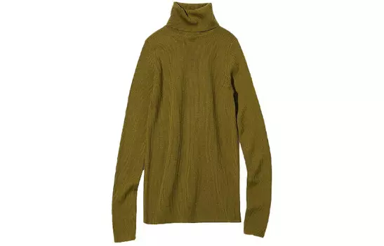 Водолазка женский Uniqlo, оливковый