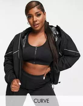 Водонепроницаемая беговая куртка ASOS 4505 Curve icon