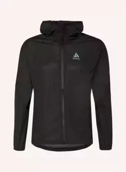 Водонепроницаемая беговая куртка zeroweight Odlo, черный