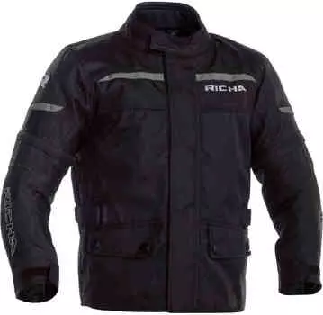 Водонепроницаемая детская мотоциклетная текстильная куртка Tipo Richa, черный