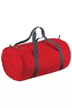 Водонепроницаемая дорожная сумка Packaway Barrel Bag / Duffle (32 литра) Bagbase, красный