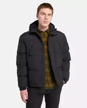 Водонепроницаемая и прочная мужская утепленная куртка Timberland, черный