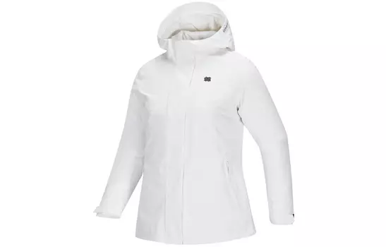 Водонепроницаемая и ветрозащитная женская куртка-ветровка KOLON SPORT, Ecru CR