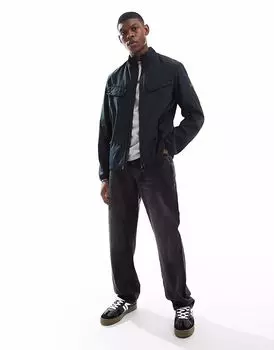 Водонепроницаемая куртка Barbour International Re-Duke черного цвета