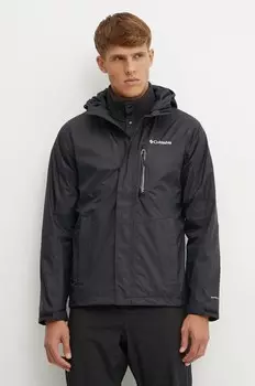 Водонепроницаемая куртка Columbia Pouring Adventure, черный