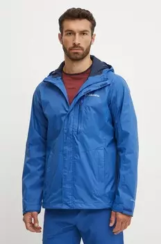 Водонепроницаемая куртка Columbia Pouring Adventure, синий