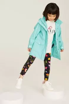 Водонепроницаемая куртка для девочек Clarks, зеленый