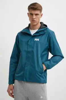 Водонепроницаемая куртка Helly Hansen, бирюзовый