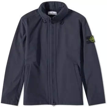 Водонепроницаемая куртка из эластичной парусины Stone Island