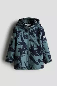 Водонепроницаемая куртка из софтшелла H&M, бирюзовые
