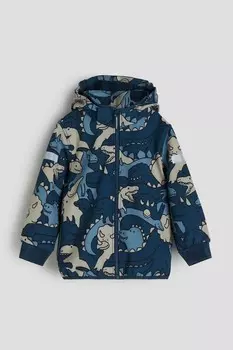 Водонепроницаемая куртка из софтшелла H&M, синий