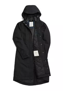 Водонепроницаемая куртка JANELLE Seasalt Cornwall, черный