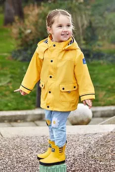 Водонепроницаемая куртка Jojo Maman Bb, желтый