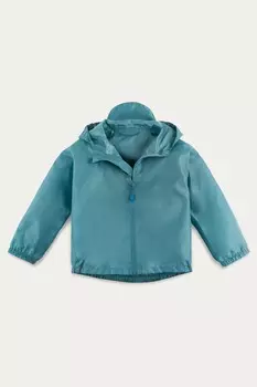 Водонепроницаемая куртка которую легко упаковать Kidly, синий