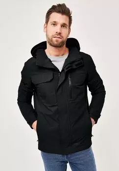 Водонепроницаемая куртка MIT KAPUZE Redpoint, черный