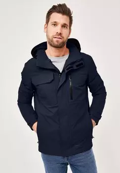 Водонепроницаемая куртка MIT KAPUZE Redpoint, темно-синий