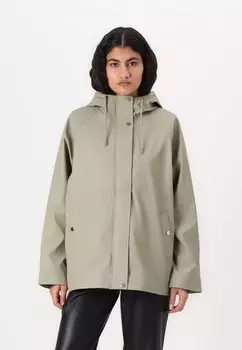 Водонепроницаемая куртка ONLELISA RAIN COAT ONLY, серый
